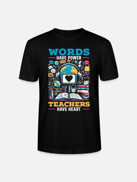 Ell-teacher teaching English learner - Stanley/Stella CRAFTER Unisex Organic T-Shirt - black