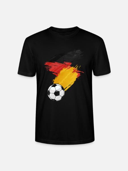 Germany Soccer Soccer Flag - Stanley/Stella CRAFTER Unisex Organic T-Shirt - black