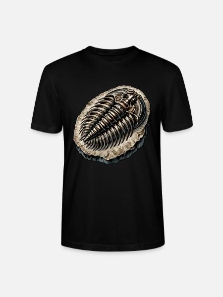 Fossil Hunter, Fossil Hunter, Paleontologist - Stanley/Stella CRAFTER Unisex Organic T-Shirt - black