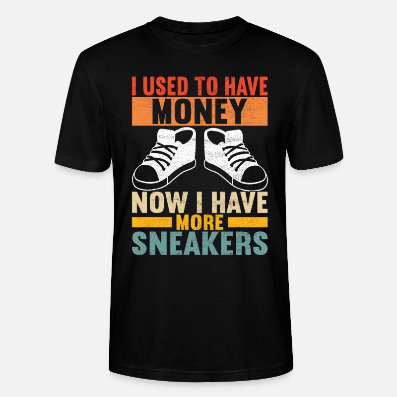 Sneakerhead Collectionneur de baskets - T-shirt bio CRAFTER Stanley Stella Unisexe - noir