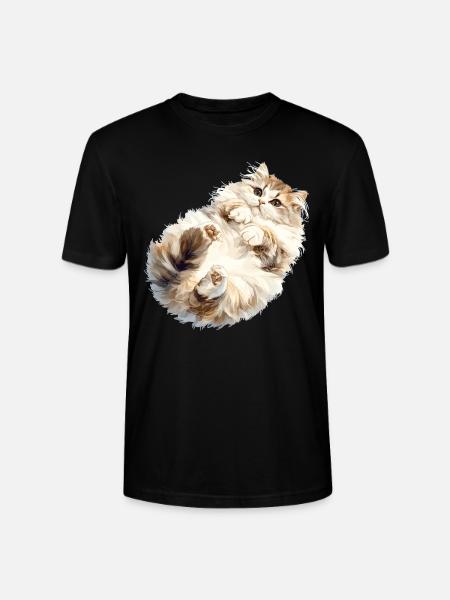 Ragamuffin Kitten Ragamuffin Cat - Stanley/Stella CRAFTER Unisex Organic T-Shirt - black