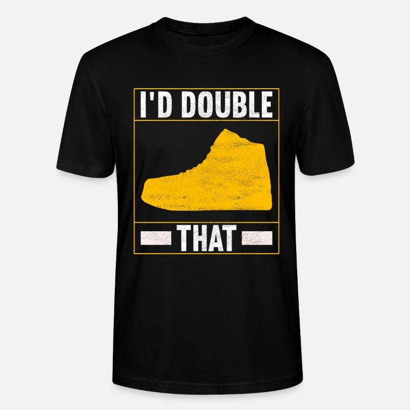 Sneakerhead Collectionneur de baskets - T-shirt bio CRAFTER Stanley Stella Unisexe - noir