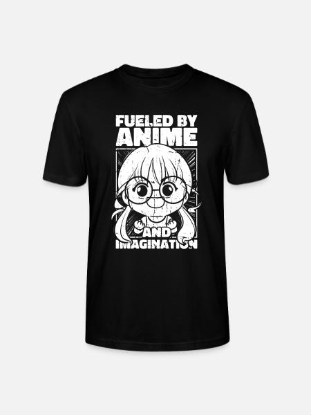 Manga d’anime - T-shirt bio CRAFTER Stanley Stella Unisexe - noir