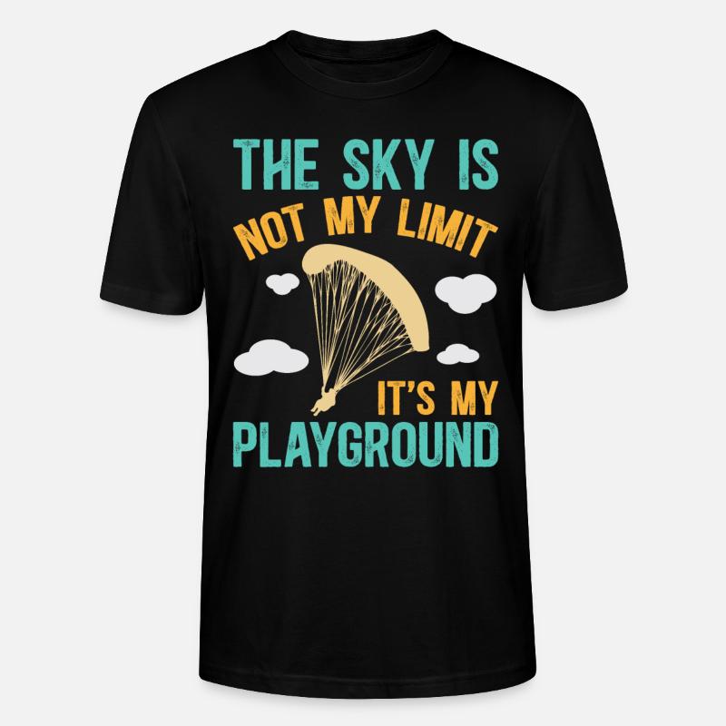 Parachutisme Parachutisme - T-shirt bio CRAFTER Stanley Stella Unisexe - noir