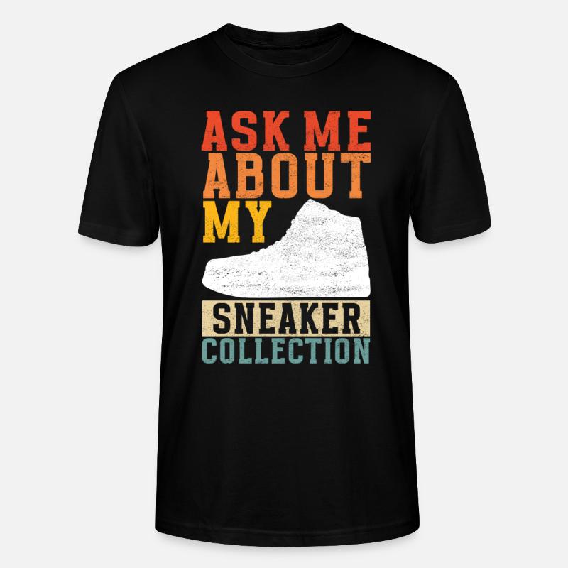 Sneakerhead Sneaker Collector - T-shirt bio CRAFTER Stanley Stella Unisexe - noir