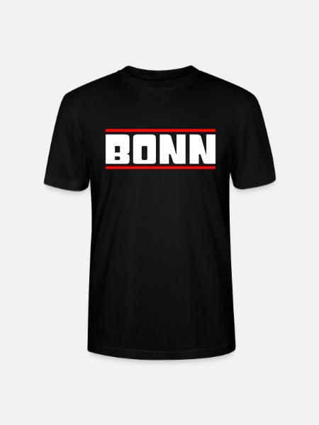 Bonn - Stanley/Stella CRAFTER Unisex Organic T-Shirt - black