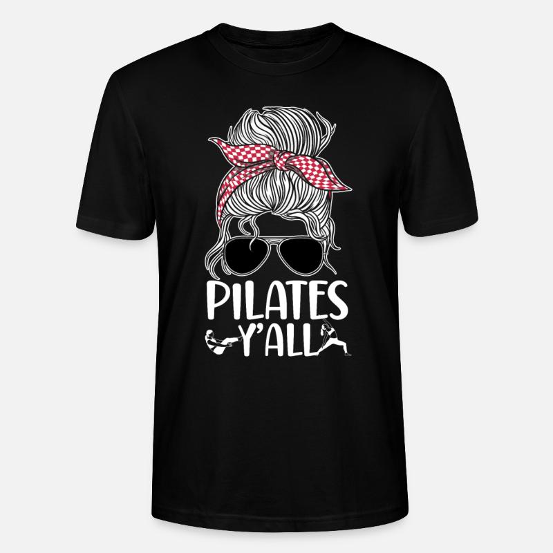 Instructeur de Pilates Enseignant - T-shirt bio CRAFTER Stanley Stella Unisexe - noir