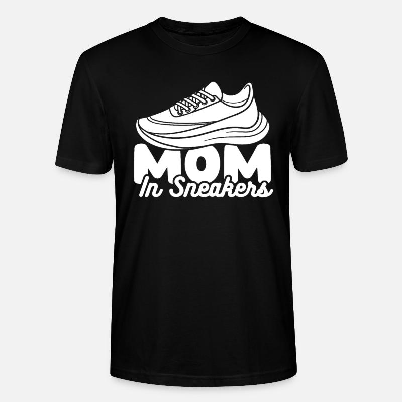 Mama Mutter Laufschuhe - Stanley/Stella Unisex Bio-T-Shirt CRAFTER - Schwarz