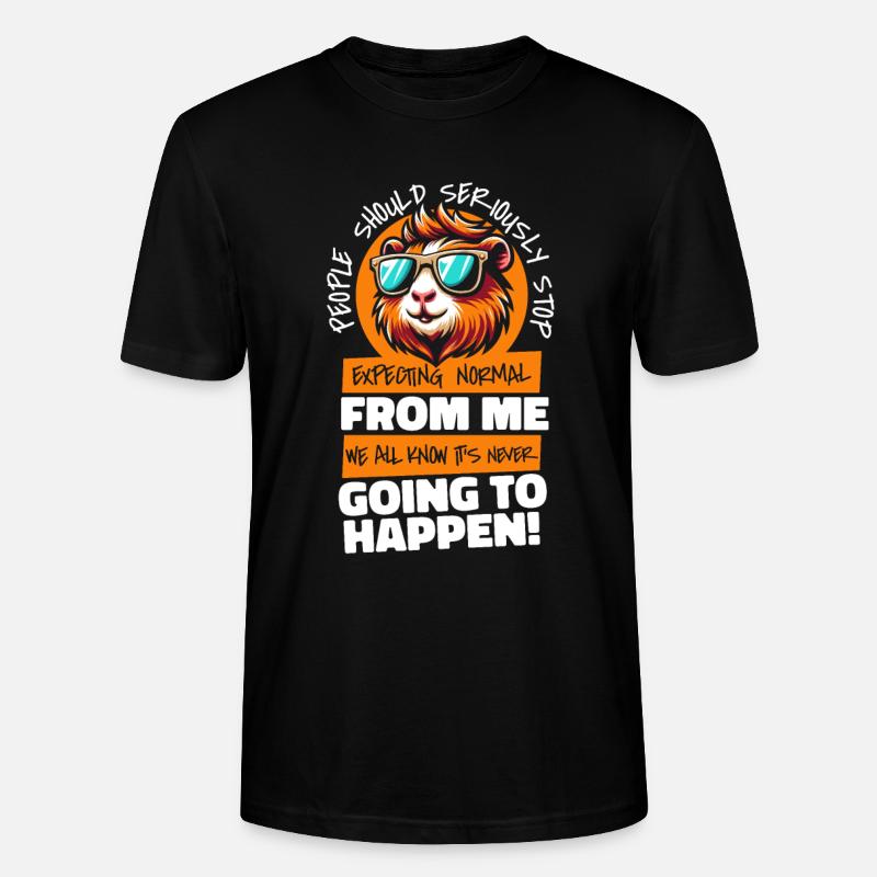 Cochon d’Inde Cochon d’Inde - T-shirt bio CRAFTER Stanley Stella Unisexe - noir
