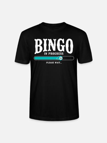 Bingo Player Bingo In Progress - Stanley/Stella CRAFTER Unisex Organic T-Shirt - black