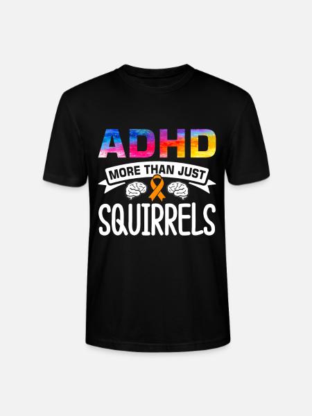 Funny ADHD saying - Stanley/Stella CRAFTER Unisex Organic T-Shirt - black