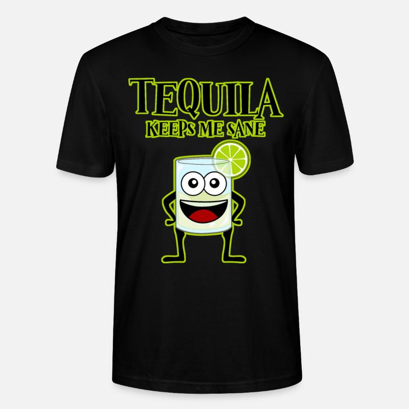 Mexico Tequila Tequila - Stanley/Stella Unisex Bio-T-Shirt CRAFTER - Schwarz