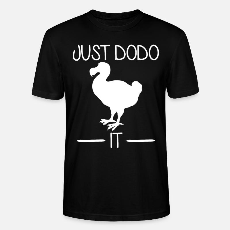 Just Dodo it - Stanley/Stella Unisex Bio-T-Shirt CRAFTER - Schwarz