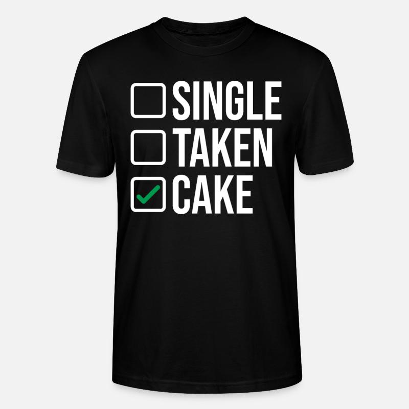 Cake Lover Cake Gift - Stanley/Stella Unisex Bio-T-Shirt CRAFTER - Schwarz