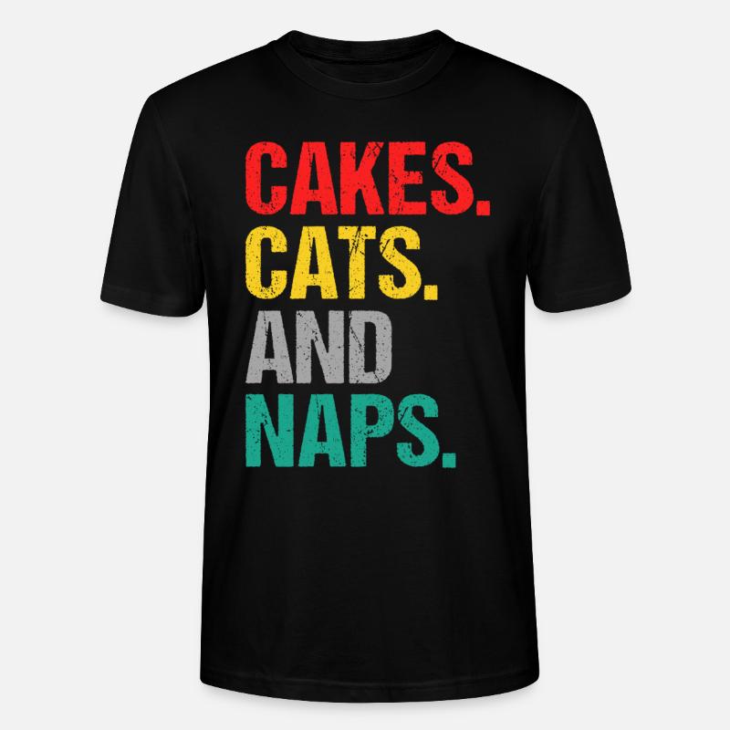 Cake Lover Cake Gift - Stanley/Stella Unisex Bio-T-Shirt CRAFTER - Schwarz