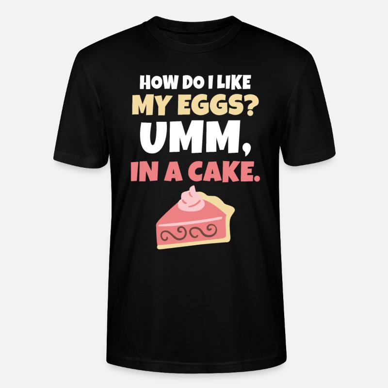 Cake Lover Cake Gift - Stanley/Stella Unisex Bio-T-Shirt CRAFTER - Schwarz