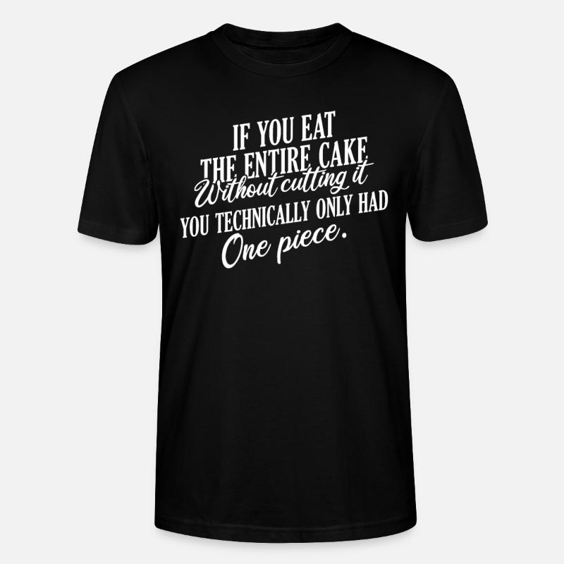 Cake Lover Cake Gift - Stanley/Stella Unisex Bio-T-Shirt CRAFTER - Schwarz