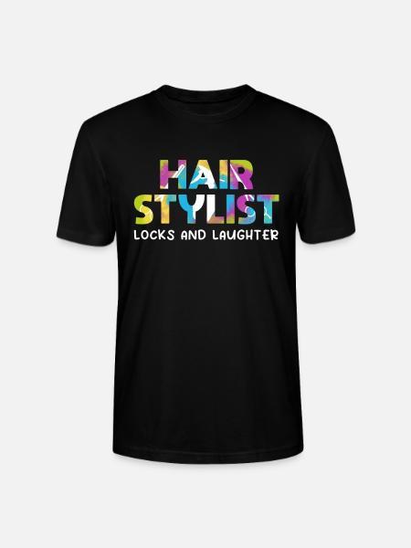 Coiffeur Coiffeur Coiffeur Coiffeur - T-shirt bio CRAFTER Stanley Stella Unisexe - noir