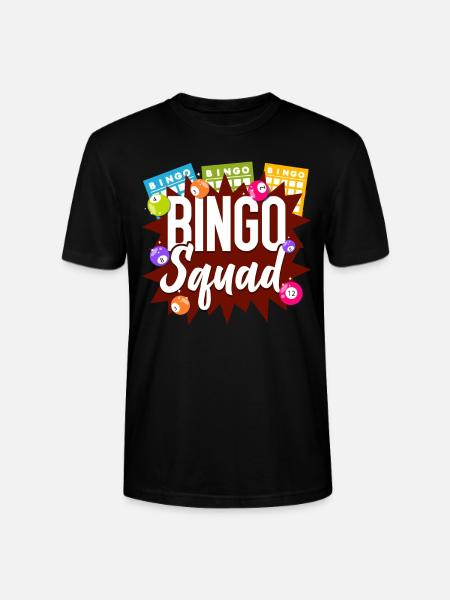 Bingo Player Bingo Squad - Stanley/Stella CRAFTER Unisex Organic T-Shirt - black