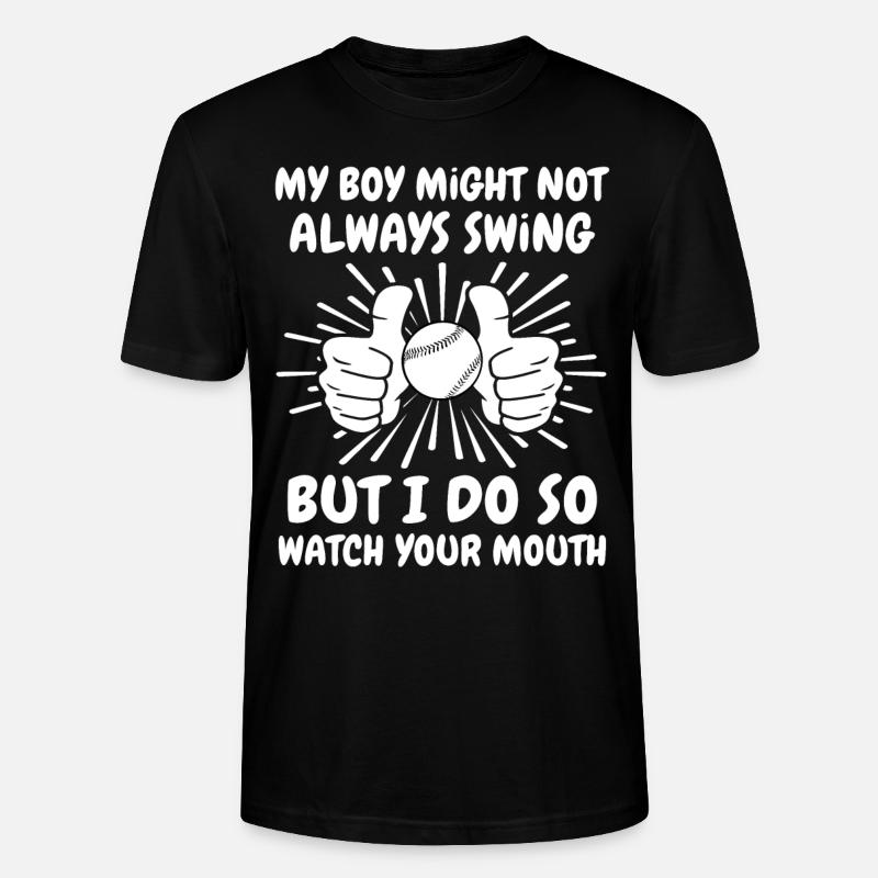 Garçon de baseball - T-shirt bio CRAFTER Stanley Stella Unisexe - noir