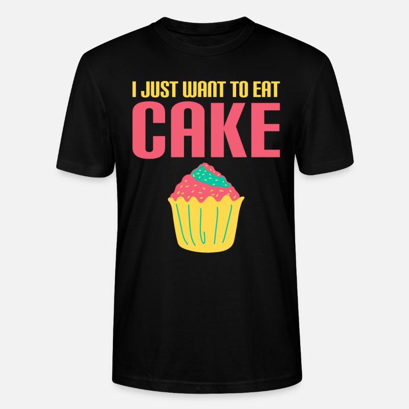 Cake Lover Cake Gift - Stanley/Stella Unisex Bio-T-Shirt CRAFTER - Schwarz