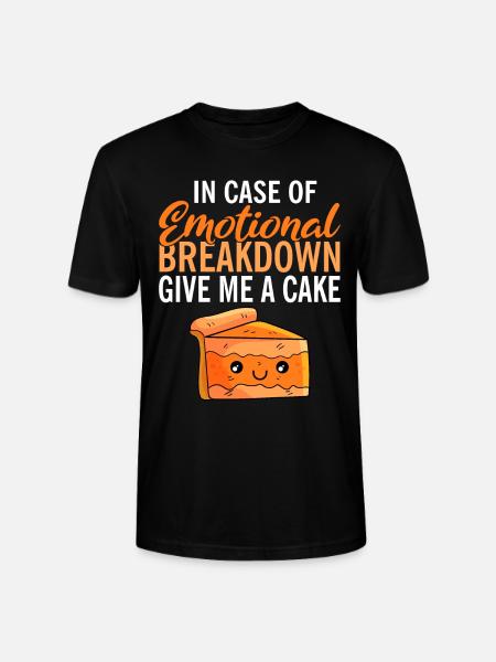 Cake Lover Cake Gift - Stanley/Stella Unisex Bio-T-Shirt CRAFTER - Schwarz