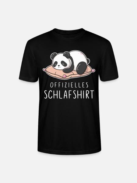 Panda Panda Bear Pandas - Stanley/Stella CRAFTER Unisex Organic T-Shirt - black