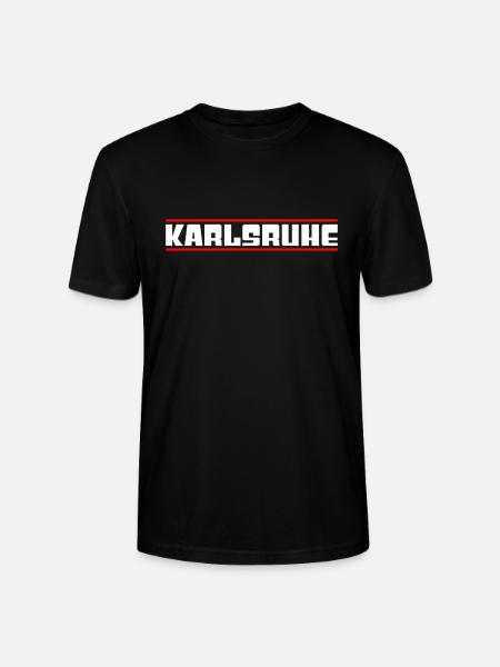 Karlsruhe - Stanley/Stella CRAFTER Unisex Organic T-Shirt - black