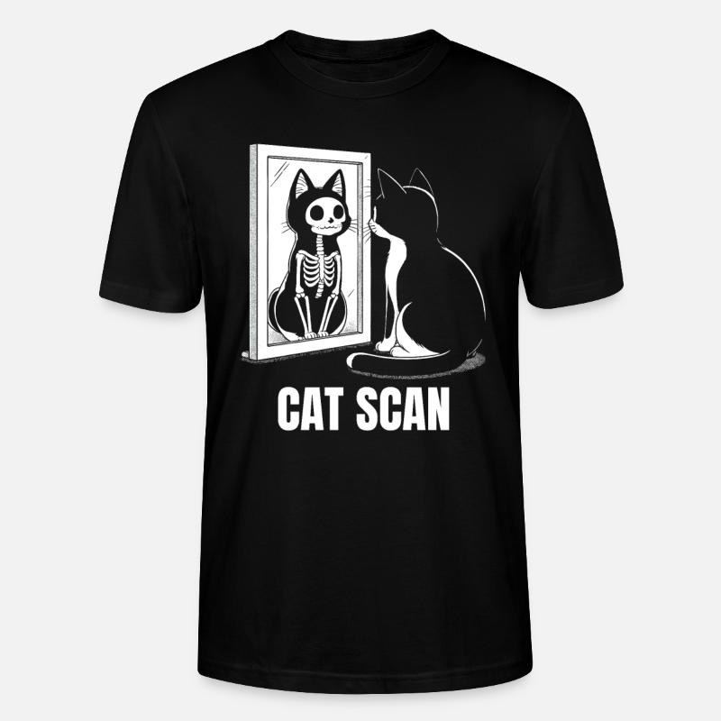 Cat Scan - Stanley/Stella Unisex Bio-T-Shirt CRAFTER - Schwarz