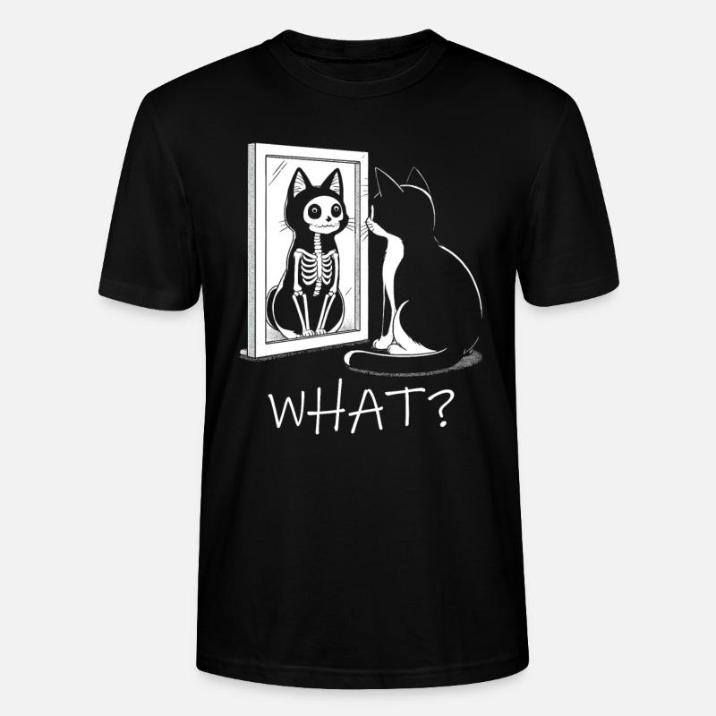 Quel chat - T-shirt bio CRAFTER Stanley Stella Unisexe - noir
