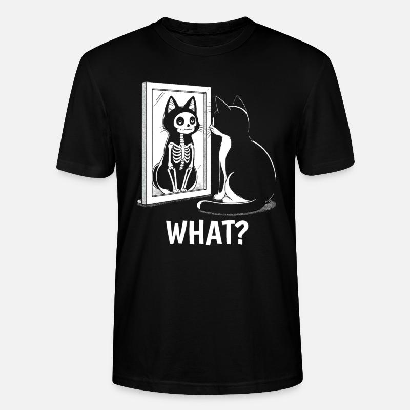 Quel chat - T-shirt bio CRAFTER Stanley Stella Unisexe - noir