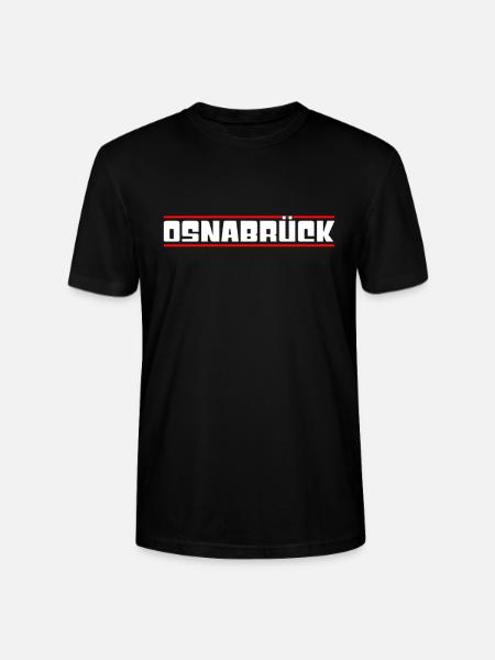 Osnabrück - Stanley/Stella Unisex Bio-T-Shirt CRAFTER - Schwarz