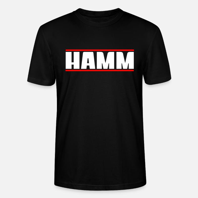 Hamm - Stanley/Stella Unisex Bio-T-Shirt CRAFTER - Schwarz