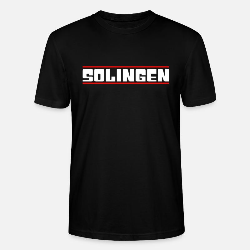 Solingen - T-shirt bio CRAFTER Stanley Stella Unisexe - noir