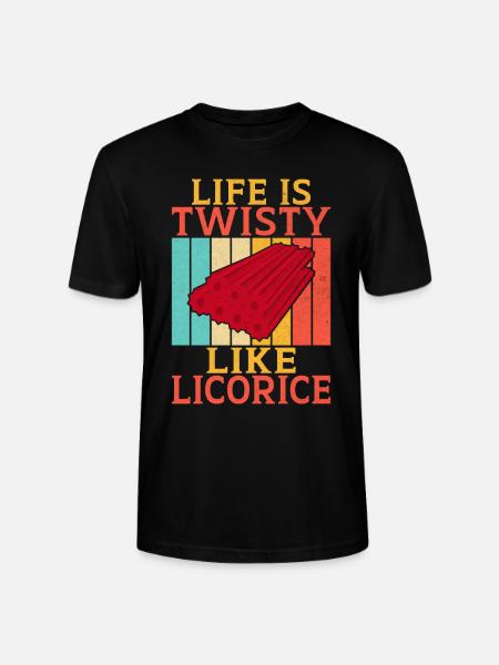Licorice Gifts - Stanley/Stella CRAFTER Unisex Organic T-Shirt - black