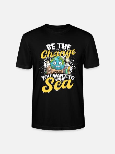 Umweltschutz Umweltschützer Recyceln - Stanley/Stella Unisex Bio-T-Shirt CRAFTER - Schwarz