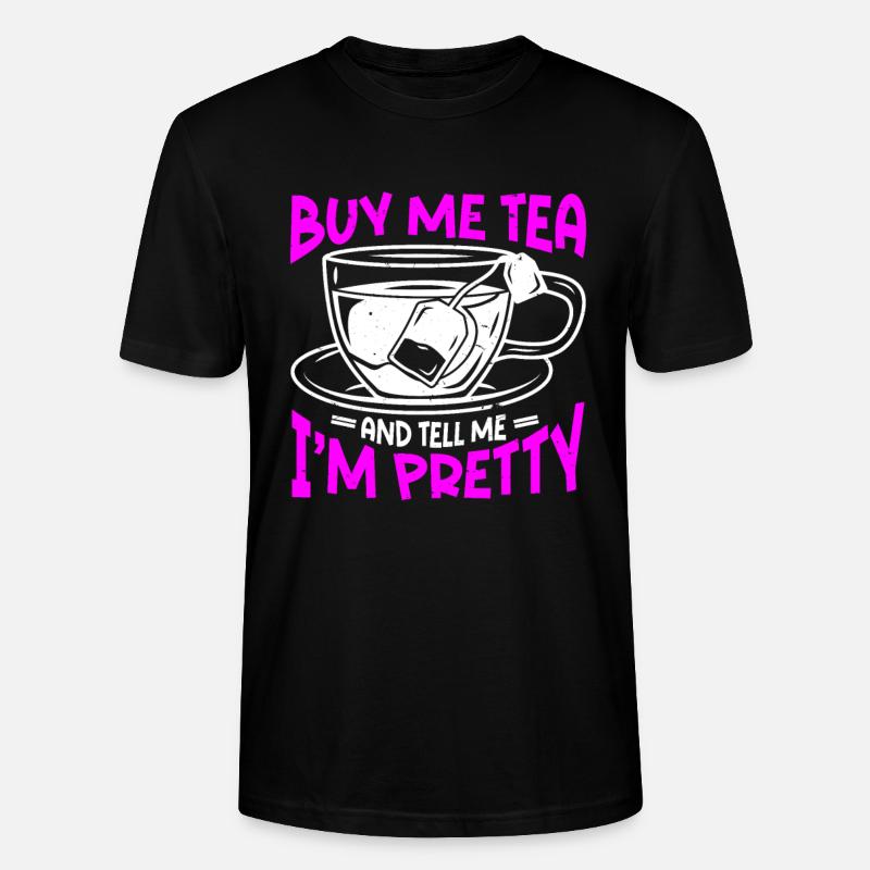 Teetrinker Tee - Stanley/Stella Unisex Bio-T-Shirt CRAFTER - Schwarz
