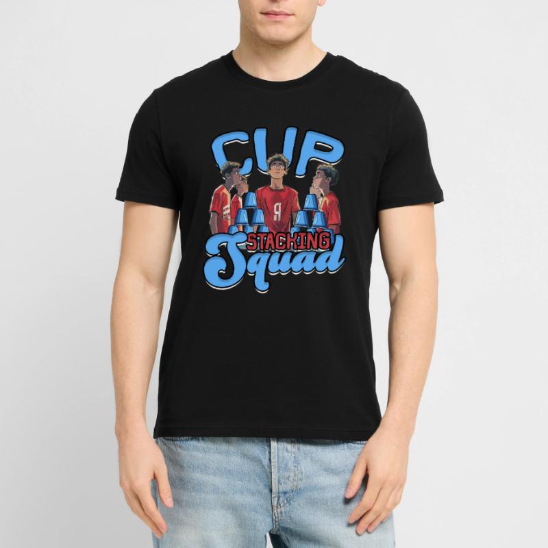 Sport Stacking Speed Stacker Cup Stacking Squad Stanley/Stella CRAFTER Unisex Organic T-Shirt