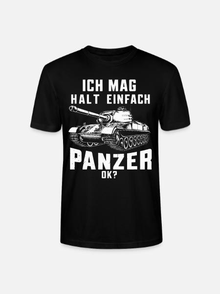 Panzer Kampfpanzer Panzerkampfwagen Panzerfahrer - Stanley/Stella Unisex Bio-T-Shirt CRAFTER - Schwarz