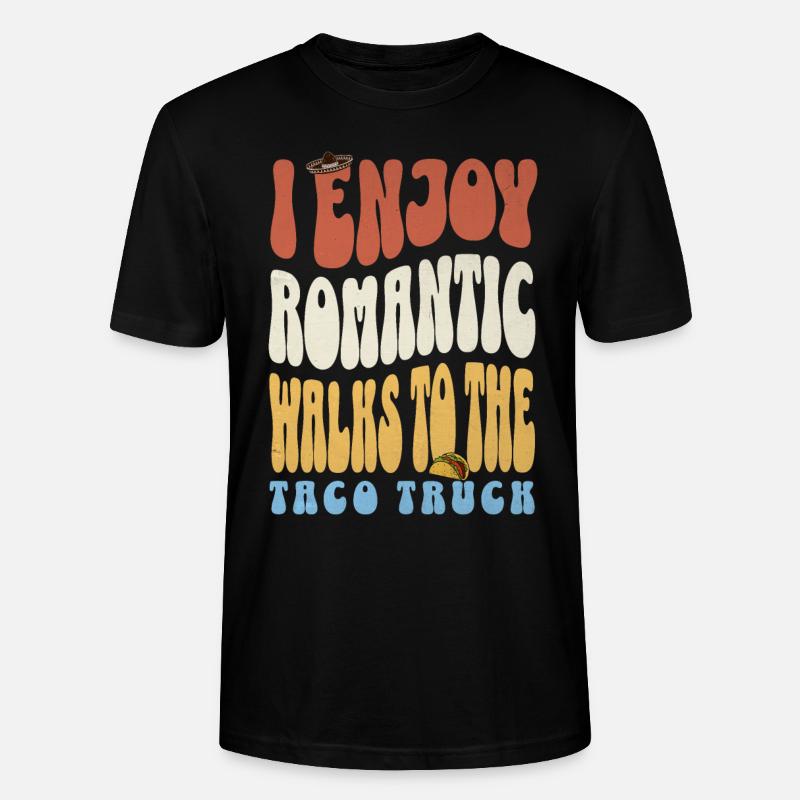 Tacos - Stanley/Stella Unisex Bio-T-Shirt CRAFTER - Schwarz