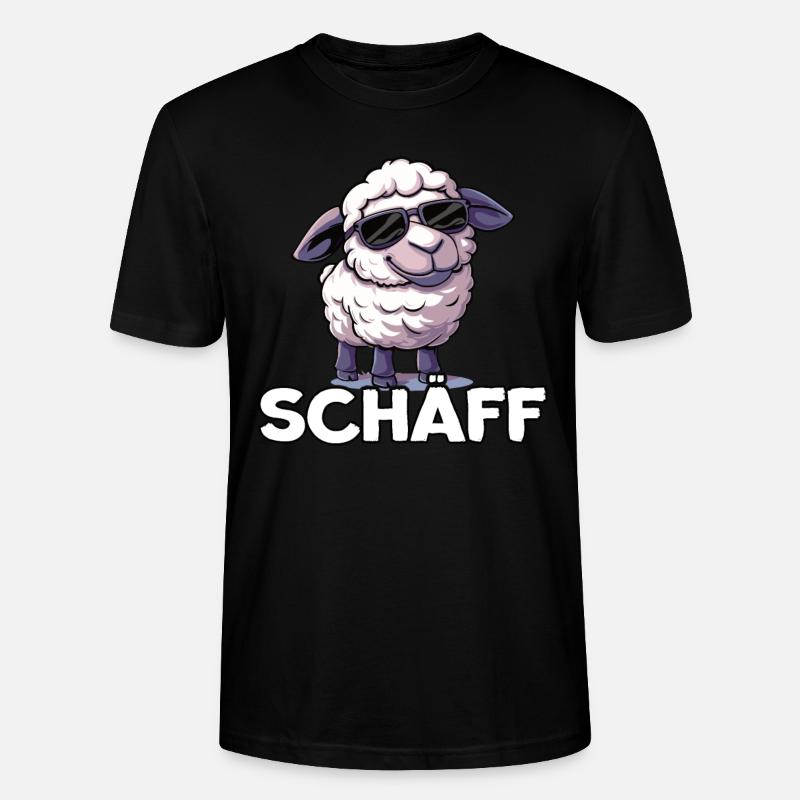 Schäff | Chef | Teamleiter | Abteilungsleiter - Stanley/Stella Unisex Bio-T-Shirt CRAFTER - Schwarz