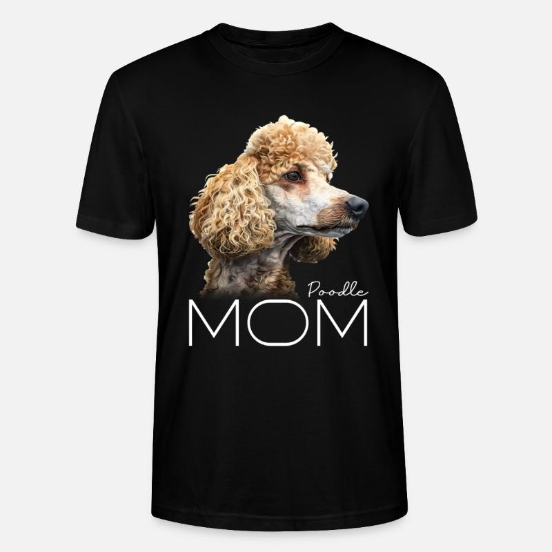 Caniche Caniche Maman Caniche - T-shirt bio CRAFTER Stanley Stella Unisexe - noir