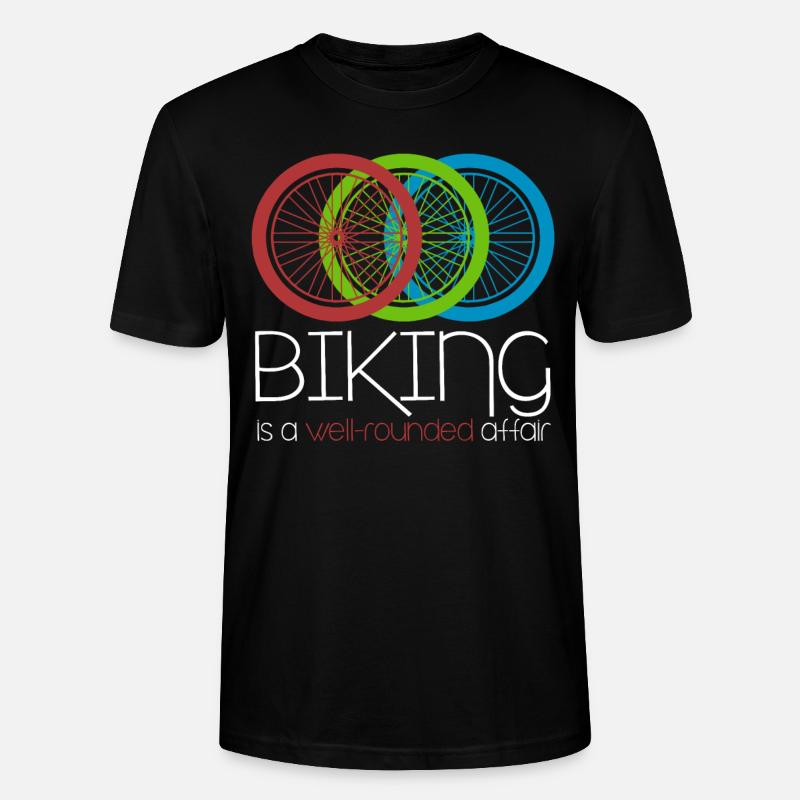VTT VTT Descente - T-shirt bio CRAFTER Stanley Stella Unisexe - noir