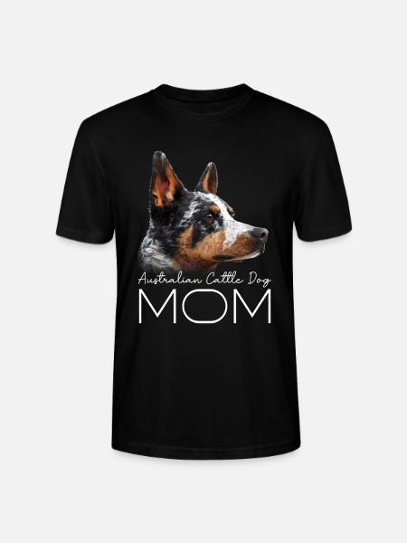 Bouvier australien Maman - T-shirt bio CRAFTER Stanley Stella Unisexe - noir