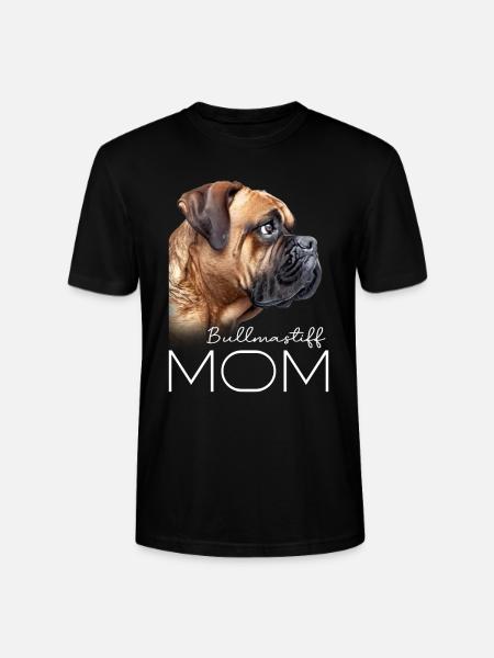 Bullmastiff Mama - Stanley/Stella CRAFTER Unisex Organic T-Shirt - black