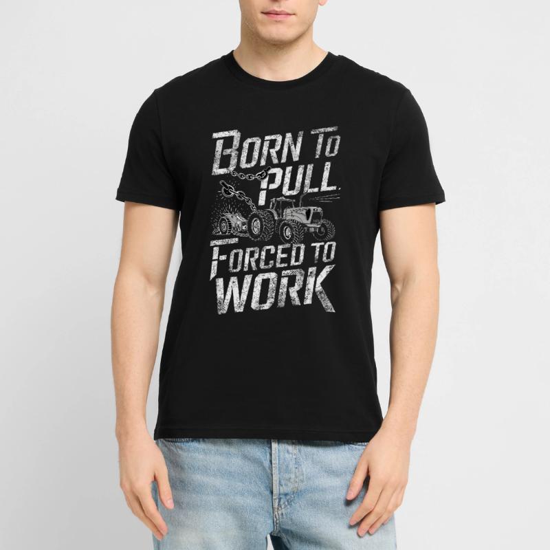 Tractor Pulling Tractor Pulling Tractor Power Farm Stanley/Stella CRAFTER Unisex Organic T-Shirt