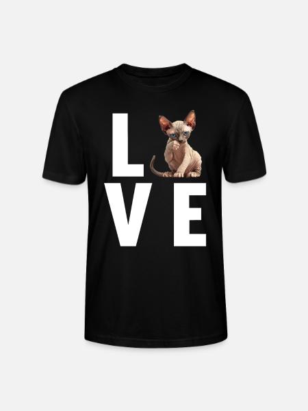 Sphynx Kitten Sphynx Cat - Stanley/Stella CRAFTER Unisex Organic T-Shirt - black
