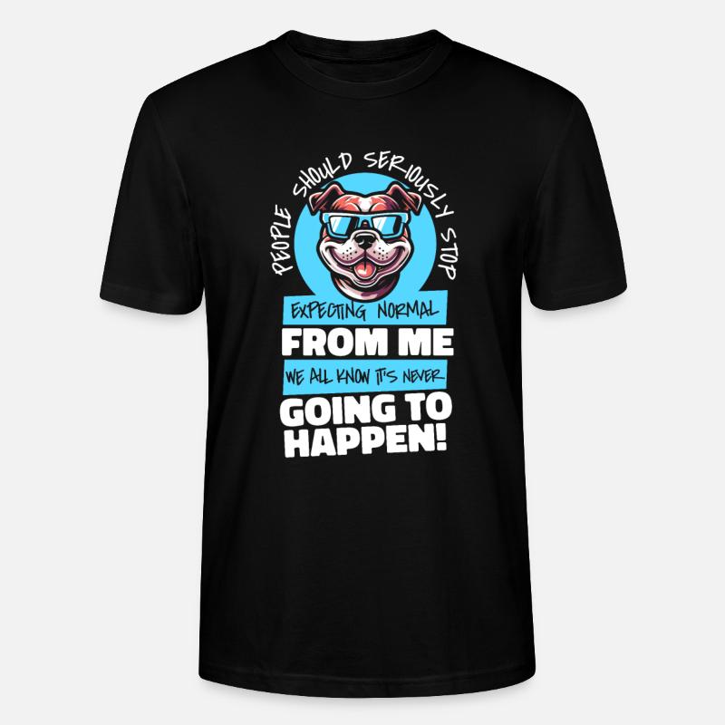 American Bully - Stanley/Stella Unisex Bio-T-Shirt CRAFTER - Schwarz