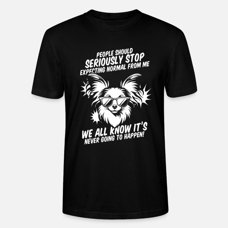Papillon - T-shirt bio CRAFTER Stanley Stella Unisexe - noir
