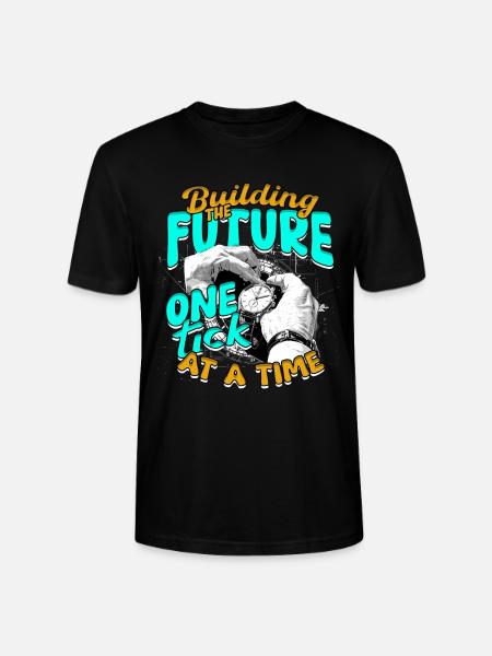Uhrmacher Uhrmacherei - Stanley/Stella Unisex Bio-T-Shirt CRAFTER - Schwarz